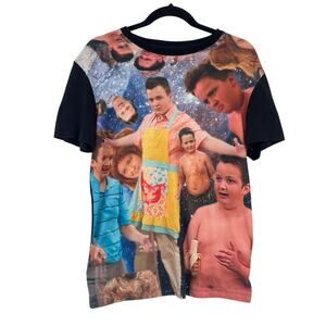 Gibby iCarly Meme Shirt Funny Galaxy Graphic Tee Y2K Nostalgia Humor Unisex S